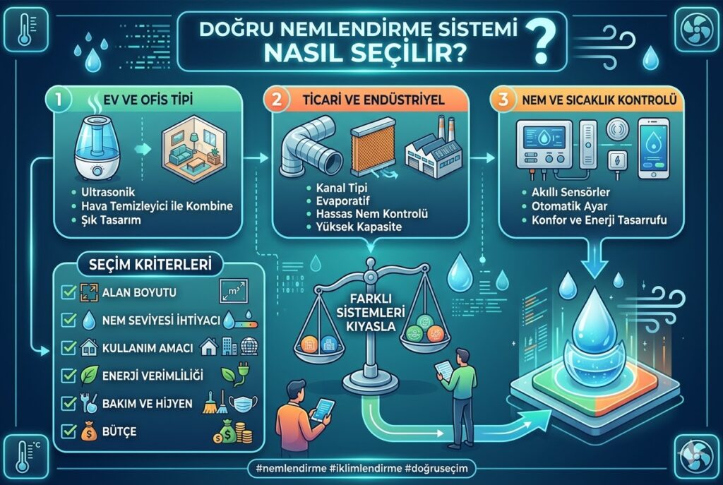 Doğru Nemlendirme Sistemi Nasıl Seçilir