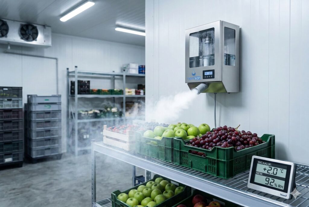 soğuk hava deposunda ideal nem oranı