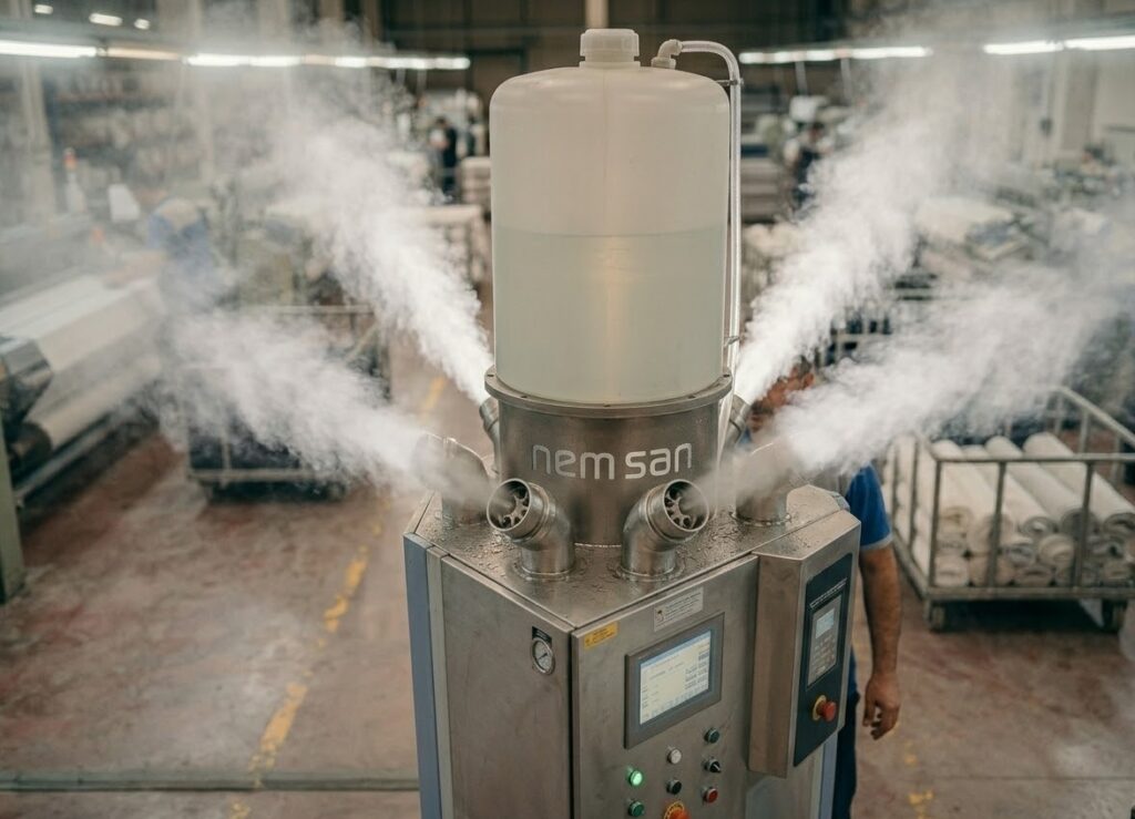 ultrasonik nemlendirici buharı