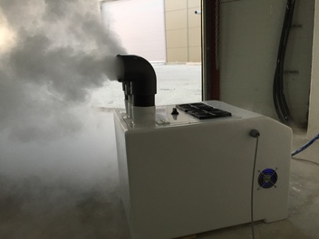 Fiberglas kasa Endüstriyel Nemlendirme Cihazı Fotoğrafı 10