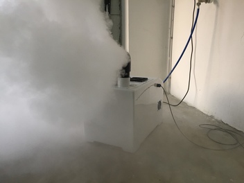 Fiberglas kasa Endüstriyel Nemlendirme Cihazı Fotoğrafı 11