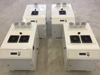Fiberglas kasa Endüstriyel Nemlendirme Cihazı Fotoğrafı 3