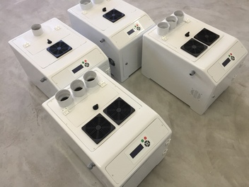 Fiberglas kasa Endüstriyel Nemlendirme Cihazı Fotoğrafı 8