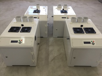 Fiberglas kasa Endüstriyel Nemlendirme Cihazı Fotoğrafı 9